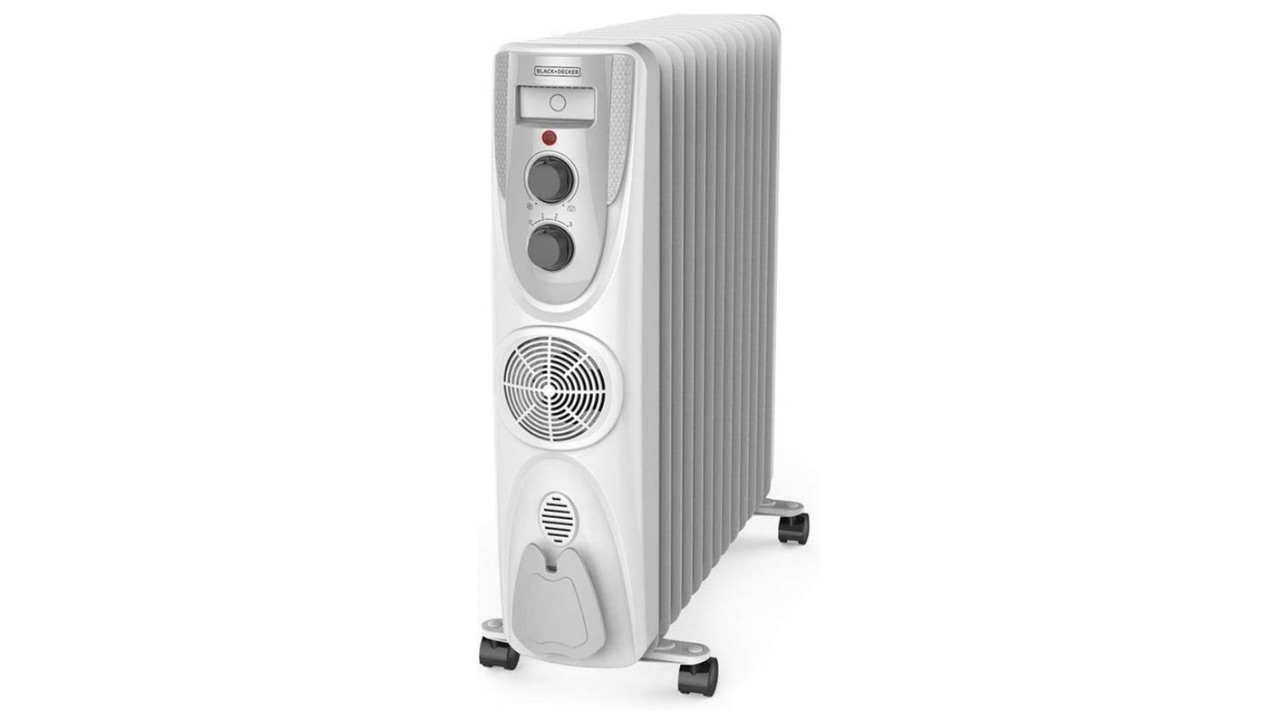 Black Decker Ofr 13 Fin Fan Forced Oil Filled Radiator