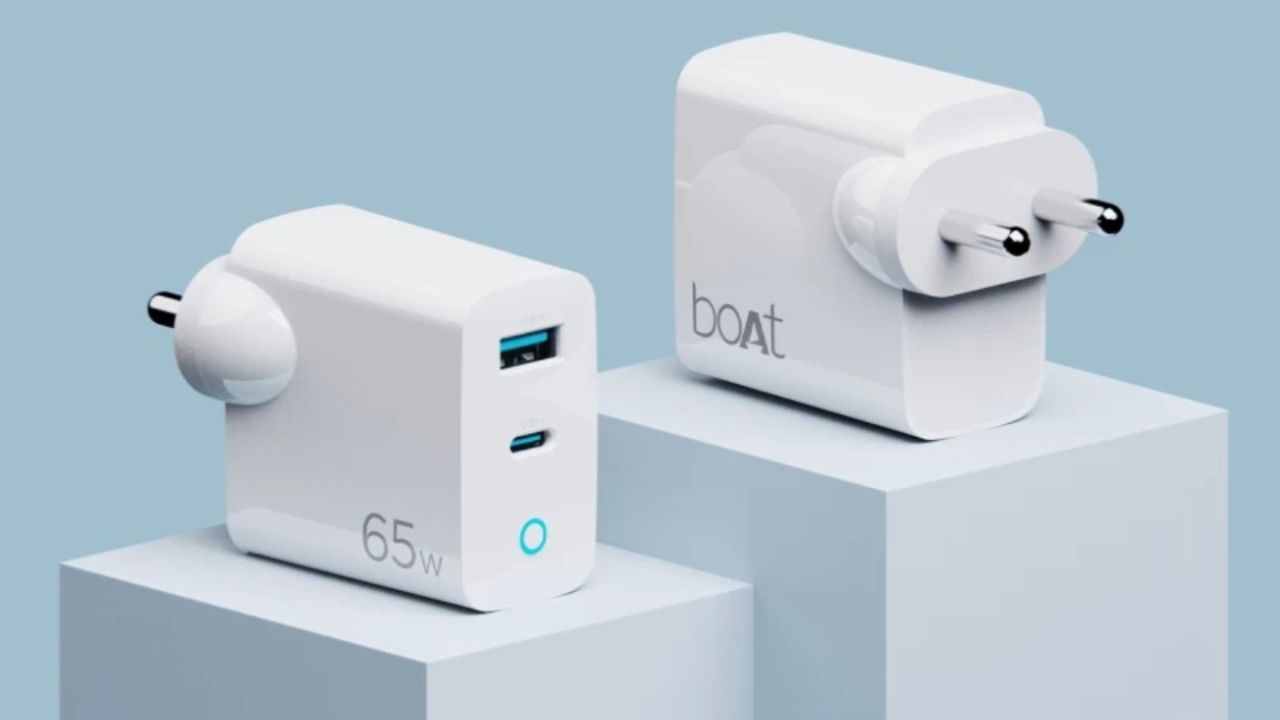 BoAt 65W GaN charger