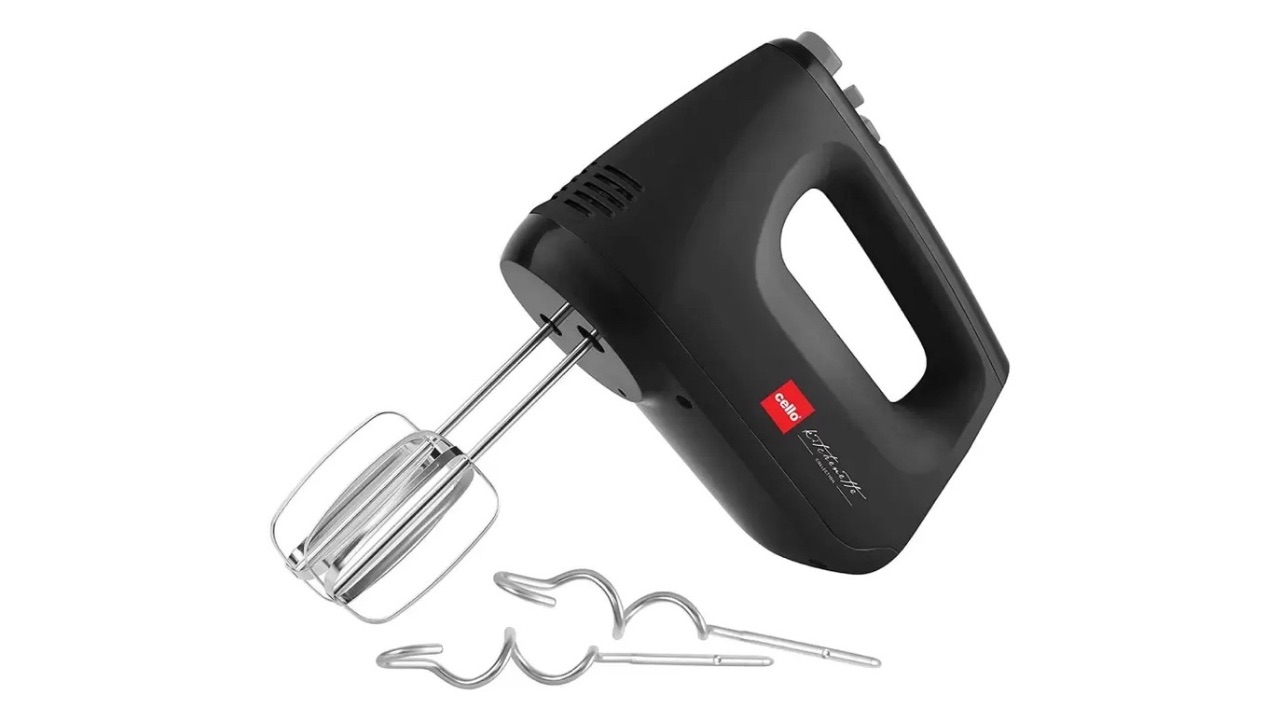 Cello 400 W Black Hand Blender (Supreme Beater Black)
