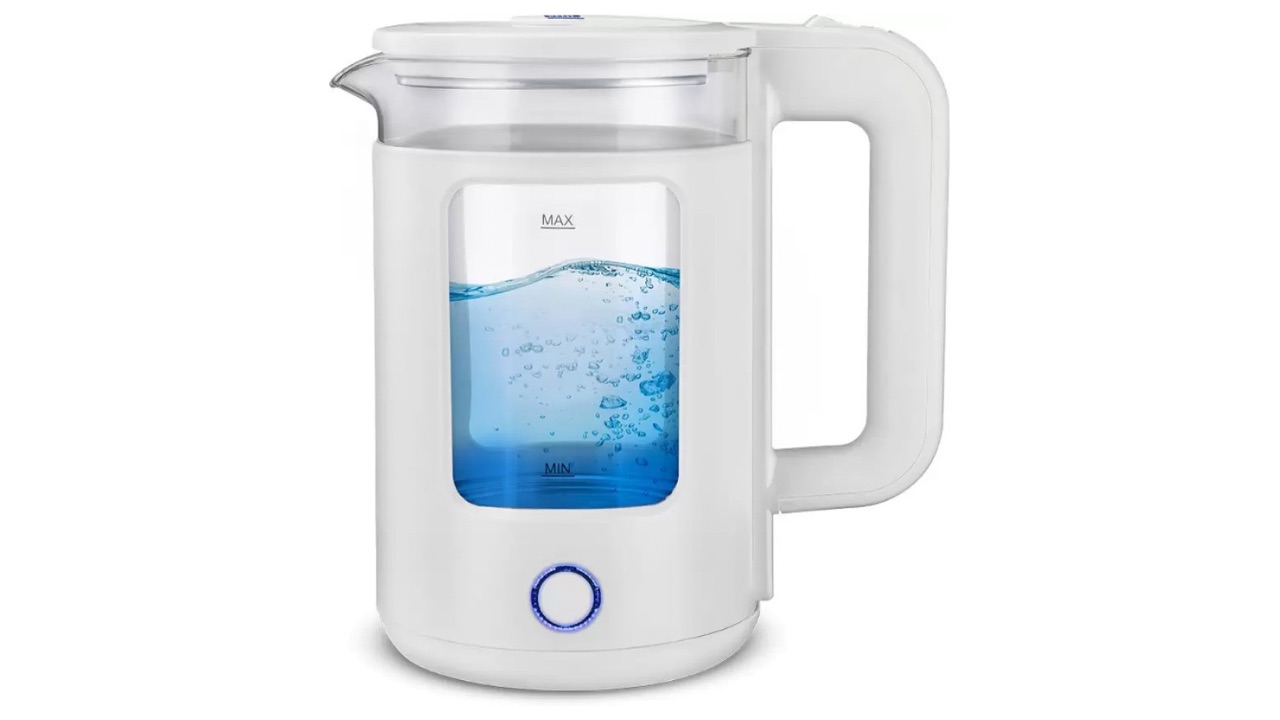 KENT 116136 Cool Touch Glass Electric Kettle