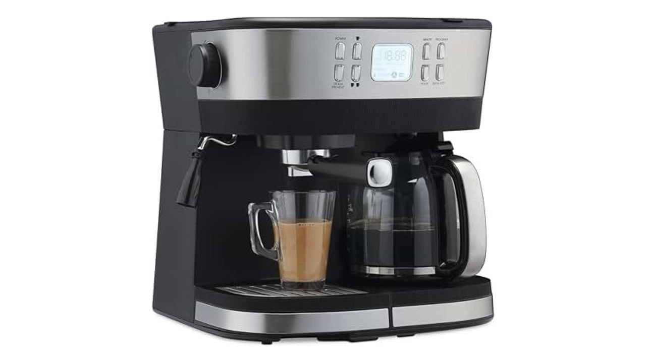 Morphy Richards DuoPresso 2-in-1 Coffee Maker (Drip & Espresso)