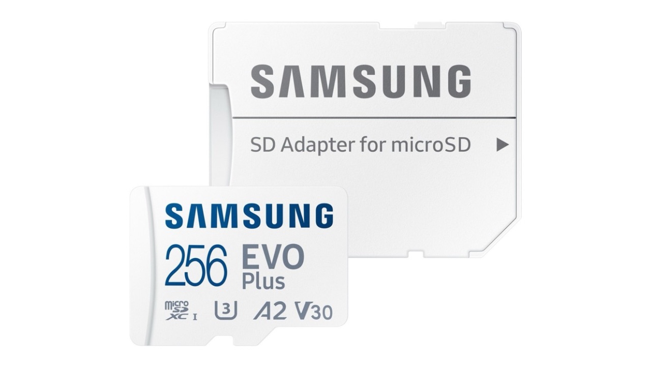 Samsung evo plus 256gb microsd card