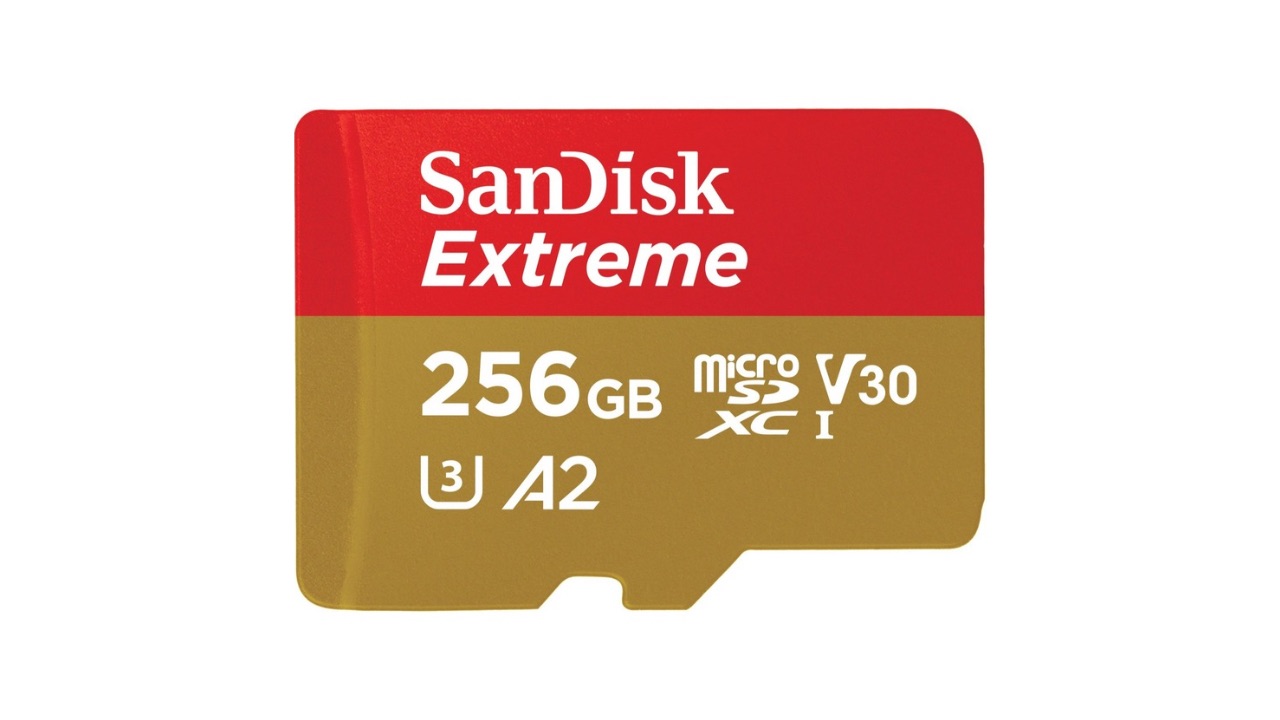 Sandisk Extreme 256GB microSDXC UHS-I