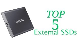 Top 5 external SSDs