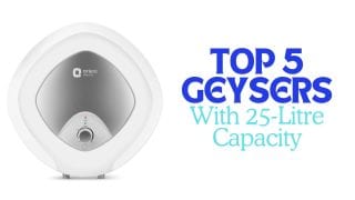top 5 geysers with 25 litre capacity