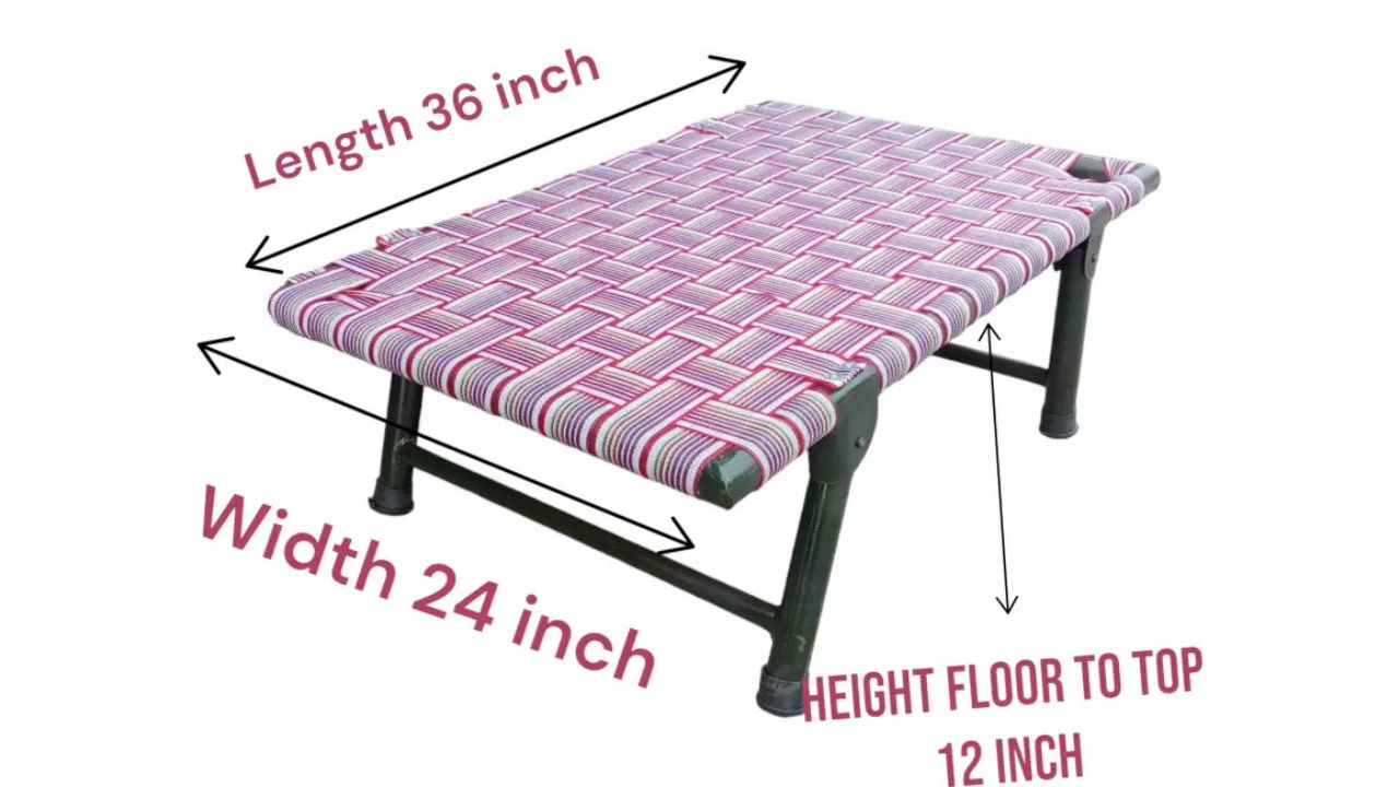 Aauras Dog Pet Bed with Foldable Legs