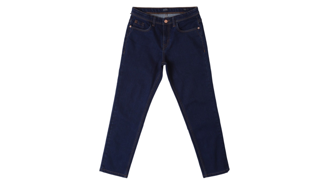 Allen Solly Junior Boys Mid-Rise Slim Fit Jeans