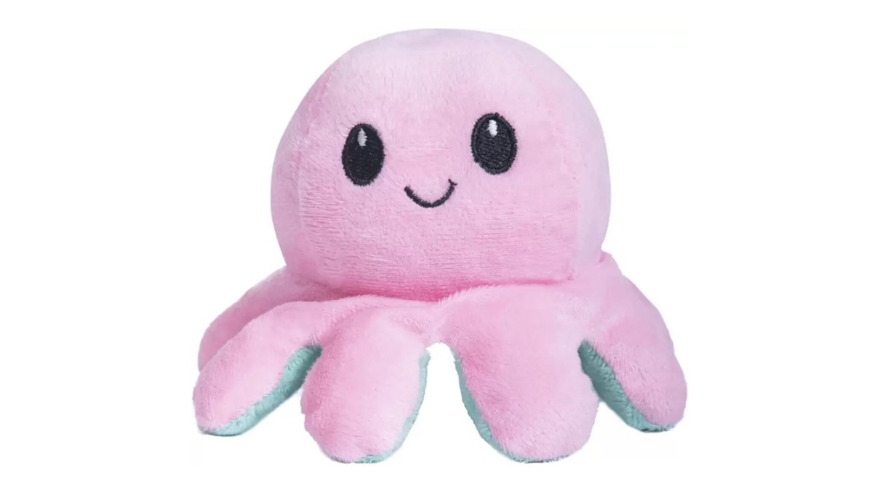 Apex Toys Reversible Mini Octopus Cute Baby Plush – 5 Inch