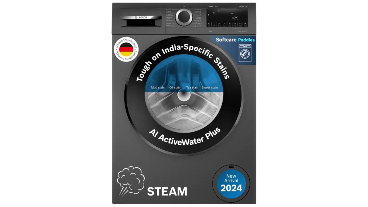 BOSCH 9 kg Fully Automatic Front Load Washing Machine (WGA1420TIN)