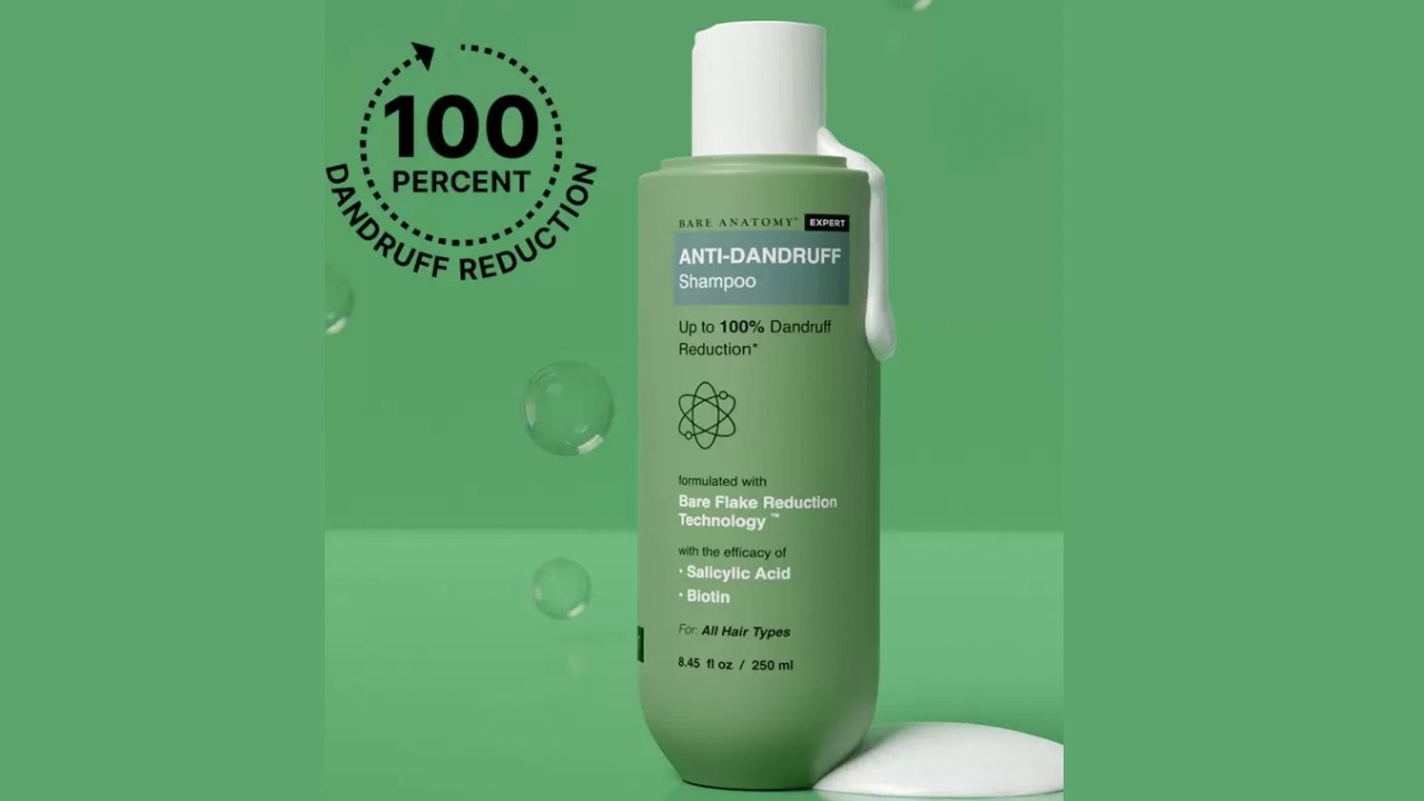 Bare Anatomy Anti-Dandruff Shampoo (Salicylic Acid & Biotin)