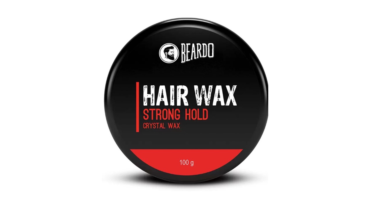 Beardo Stronghold Crystal Men Hair Wax (Glossy Finish & Shine)