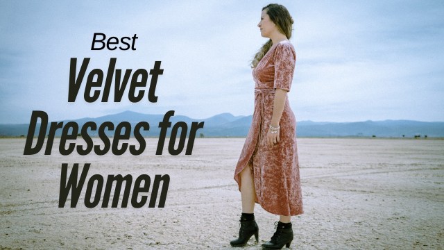 Best velvet dresses for women