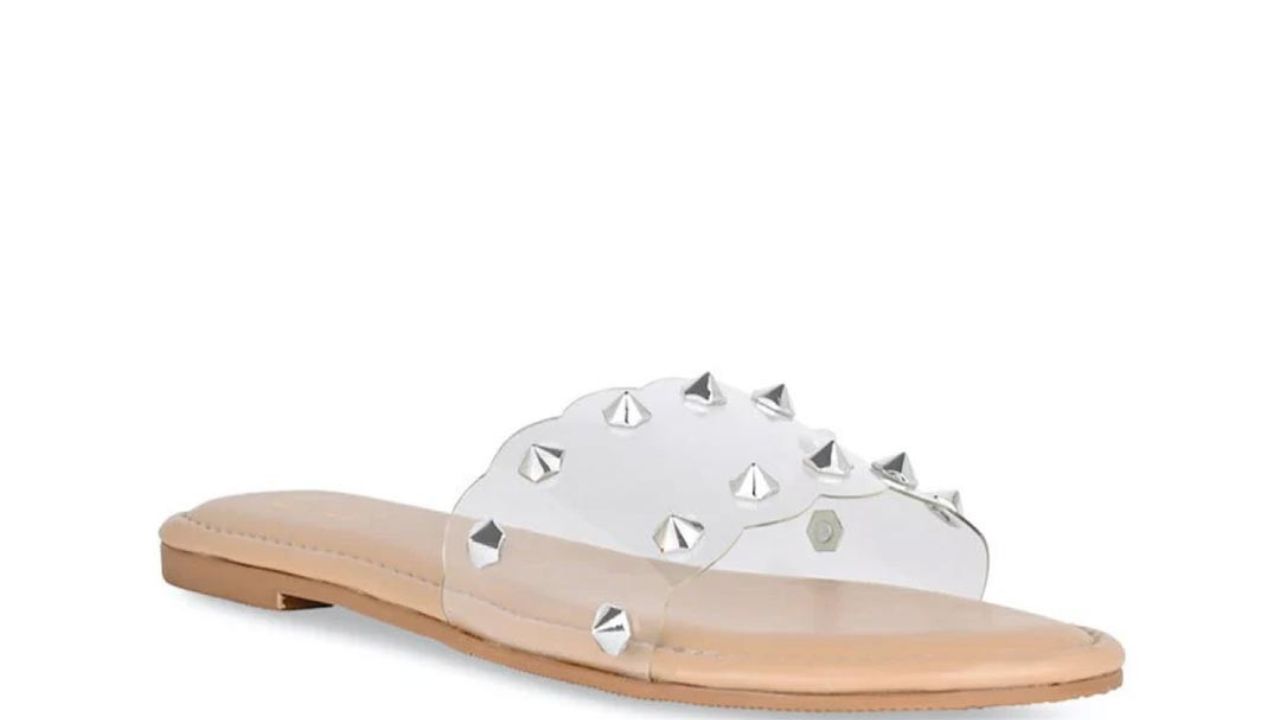 CAI Women Clear Multi Stud Flats
