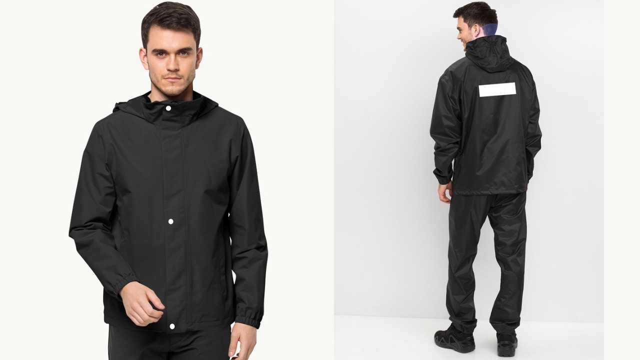 CAMISON Hooded Rain Jacket