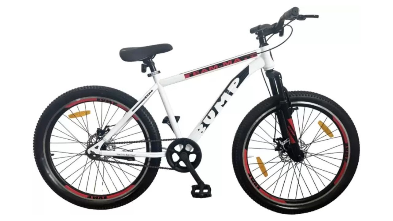 CAYA Bump Team-Mate 26 Matte Finish Dual Disc, Double Wall Alloy Rims, Front Shocker 26 T BMX Cycle