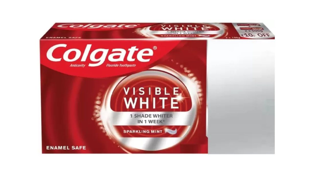Colgate Visible White Teeth Whitening Toothpaste
