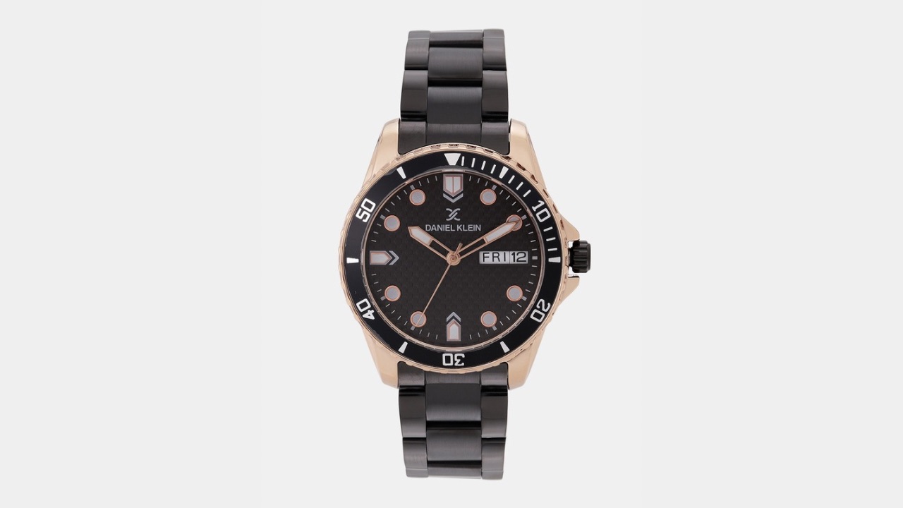Daniel Klein Premium Men Black Analogue Watch DK11926-4