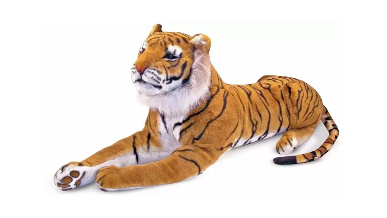 Divine Mart Tiger Soft Toy – 8 cm