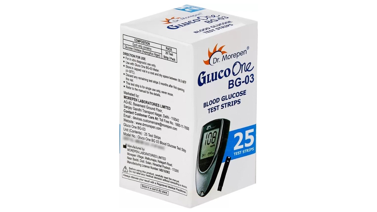 Dr. Morepen BG03 Glucometer – Affordable and Reliable