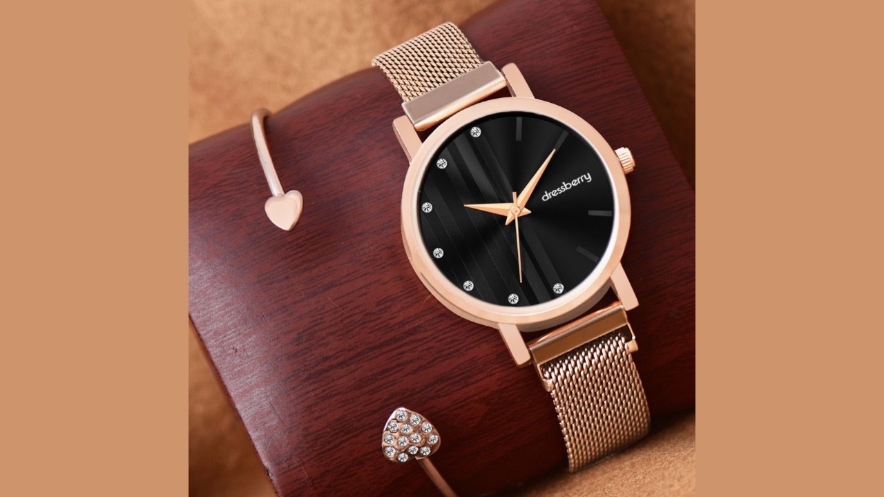 DressBerry Women Watch Gift Set