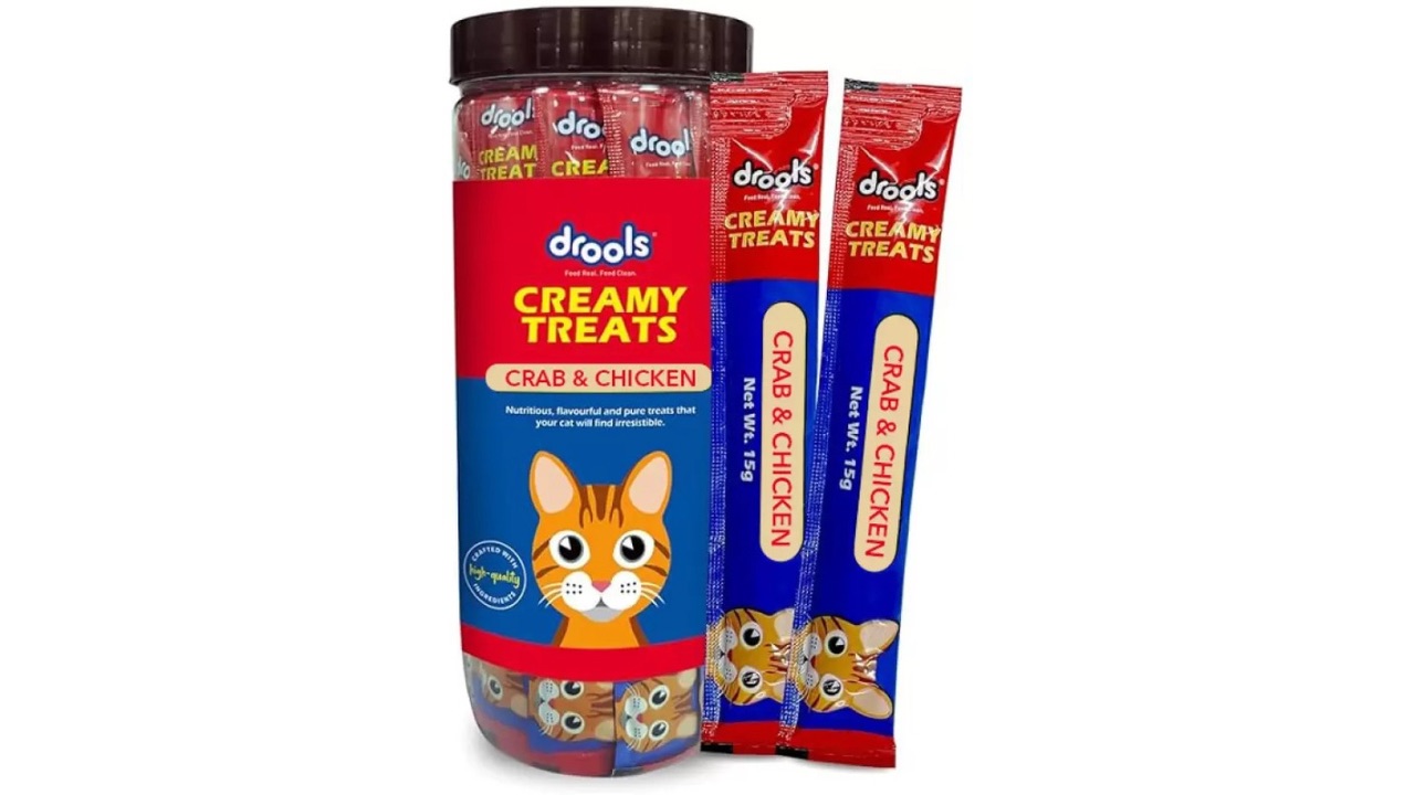 Drools Creamy Lickable Crab and Chicken Cat Treat