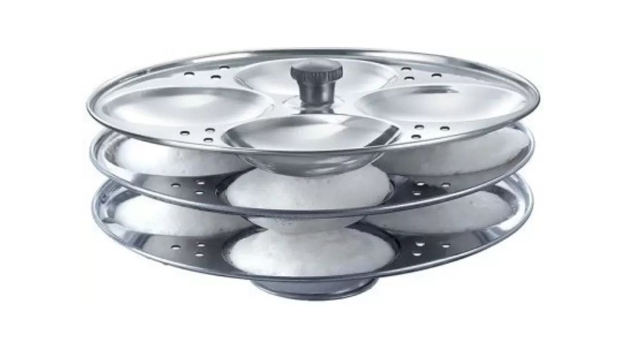 Dzovag Stainless Steel Non-Stick Idli Maker