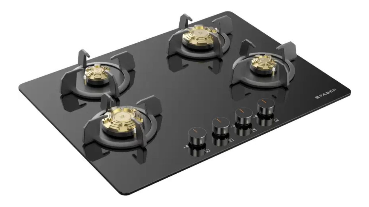 FABER Prime HT704 CRS BR CI AI Glass Automatic Hob