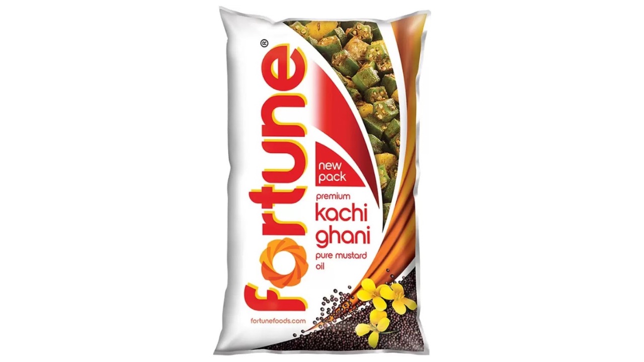 FORTUNE Premium Kachi Ghani pure Mustard Oil Pouch