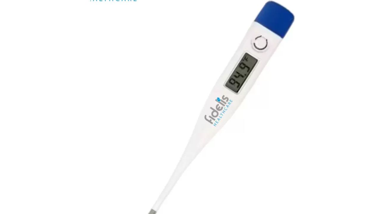 Fidelis Healthcare DTM05 Digital Thermometer – Waterproof and Premium Quality