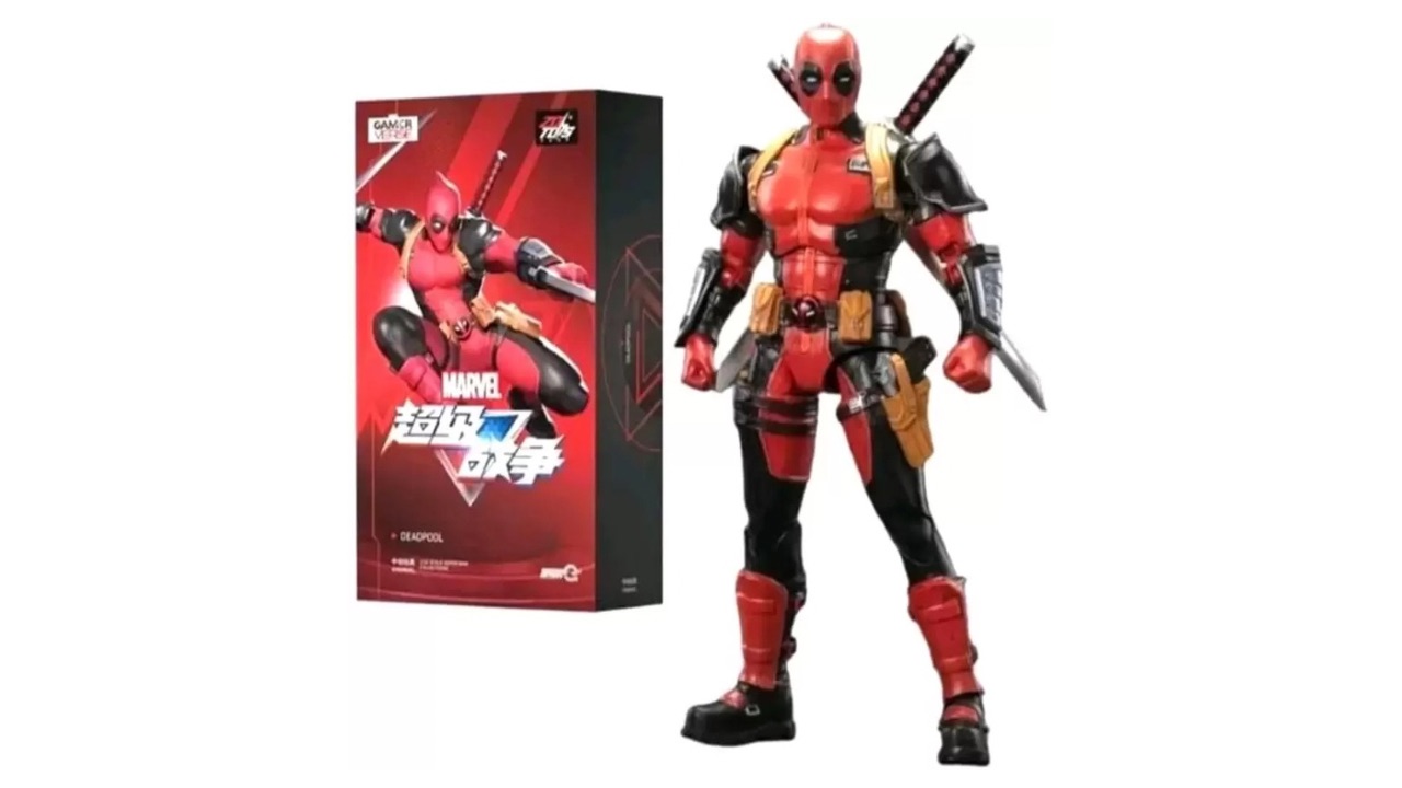 Fozzo SK New Deadpool ZD Toys – High Details Movie Action Figure with Accessories