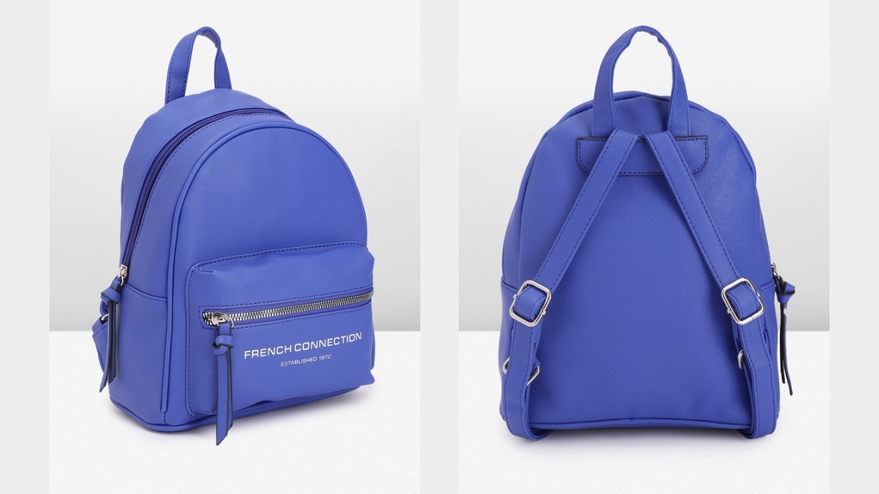 French Connection Women Solid Backpack