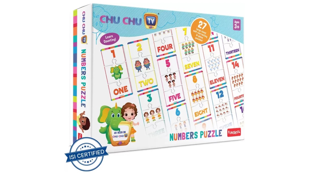 Funskool Chu Numbers Jigsaw Puzzle