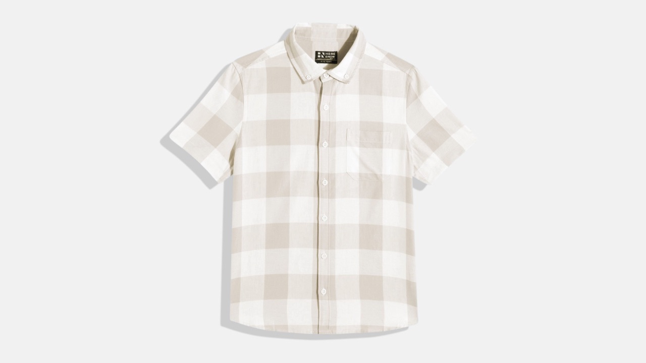 HERE&NOW Boys Opaque Checked Casual Shirt