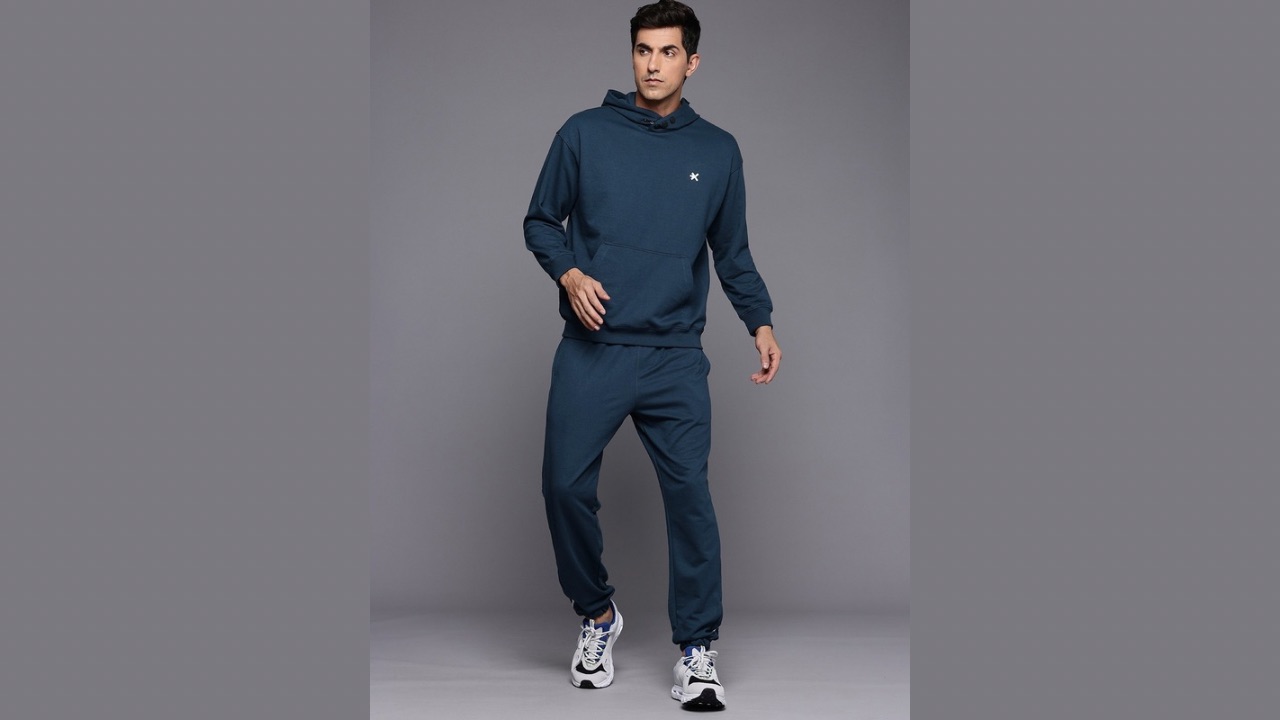 HRX by Hrithik Roshan Irontribe Typography Tracksuit