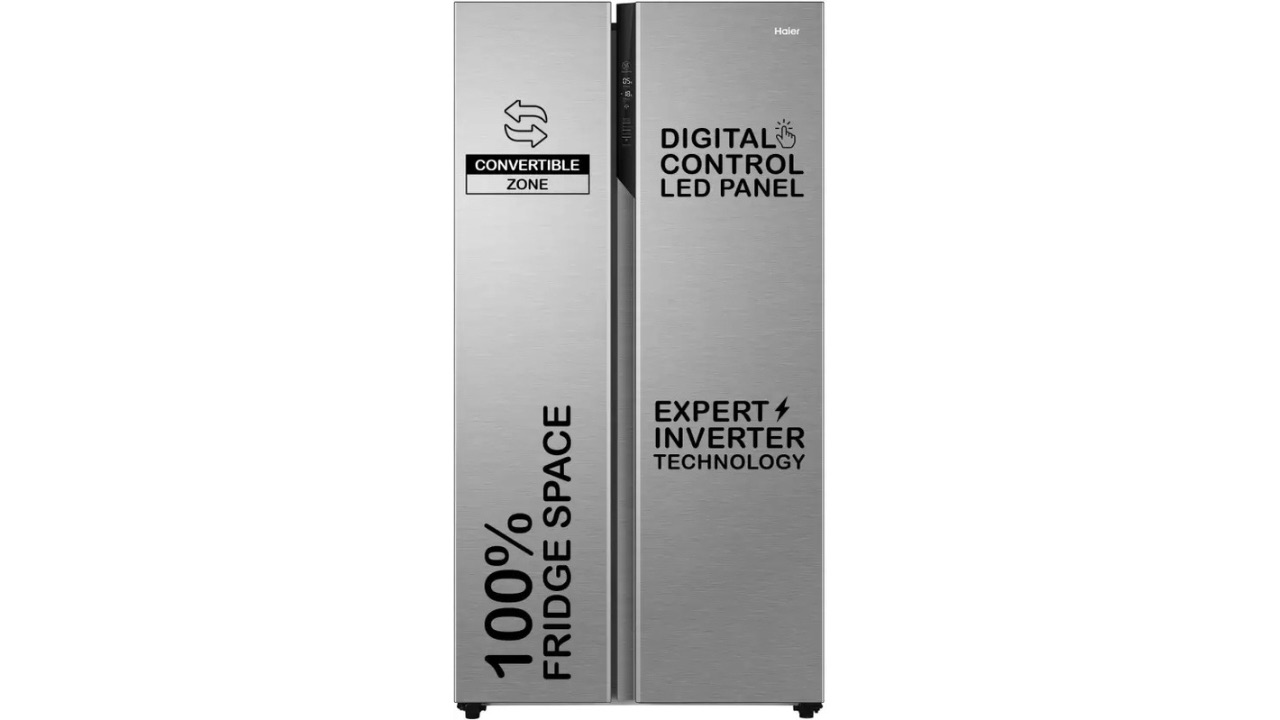 Haier 596 L Frost Free Side by Side HES-690SS-P