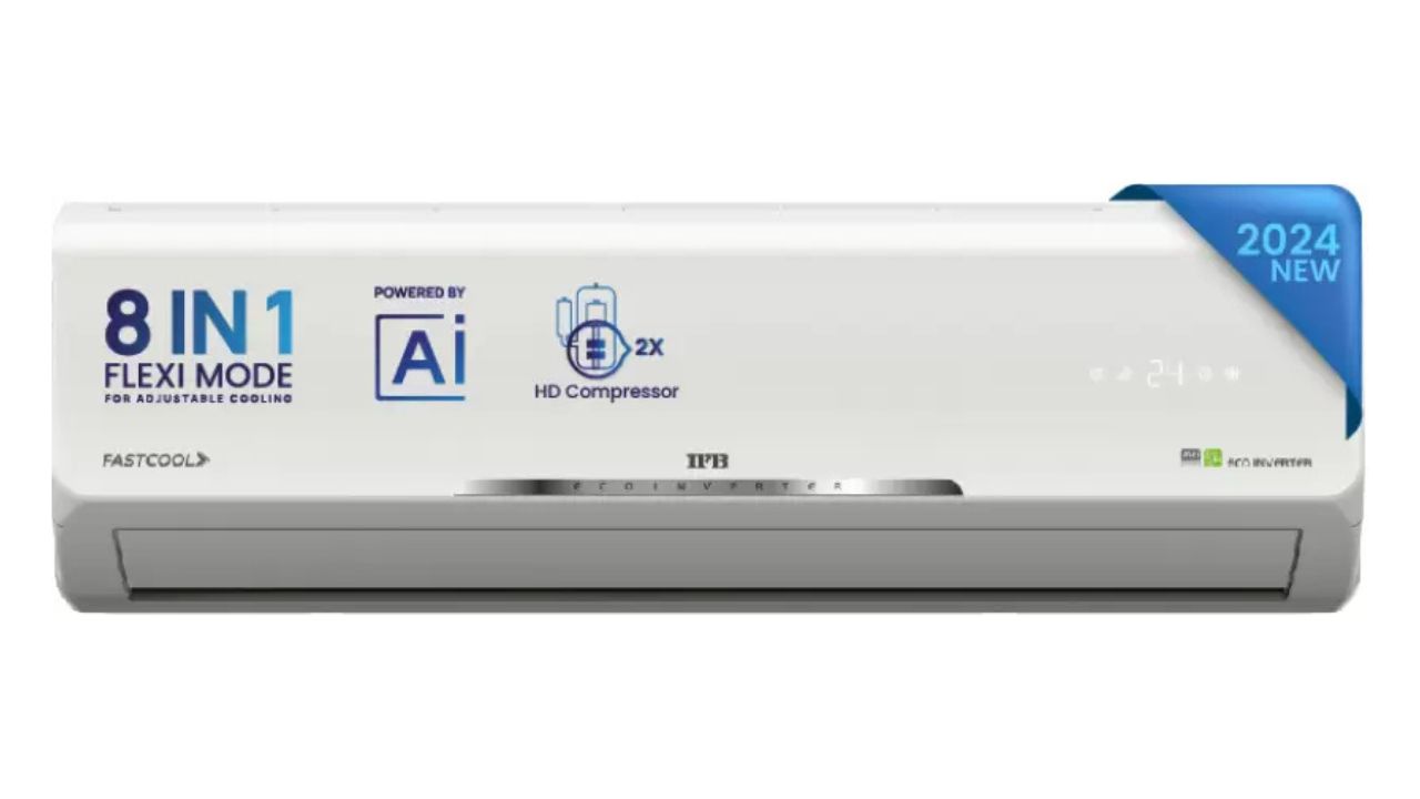 IFB AI Convertible 8-in-1 Cooling 2024 Model 1.5 Ton 3 Star Split Inverter AC (CI1832D223GN1, Copper Condenser)
