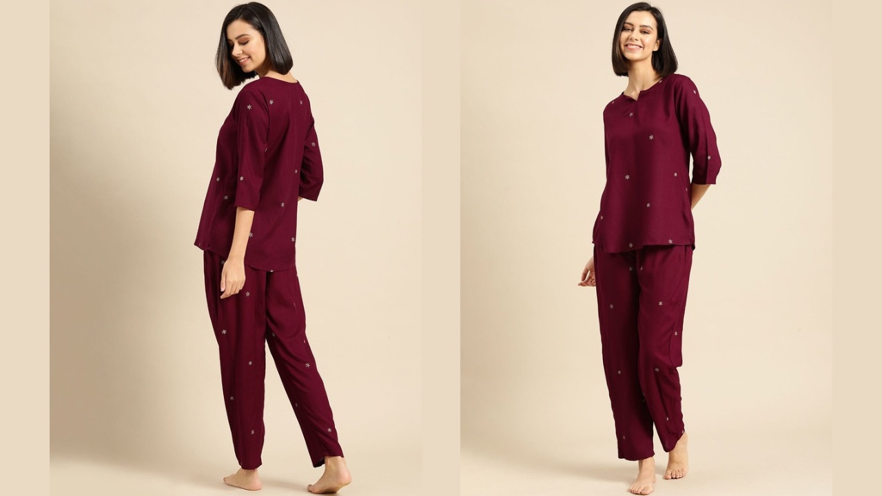 Ichaa Women Printed Night suit