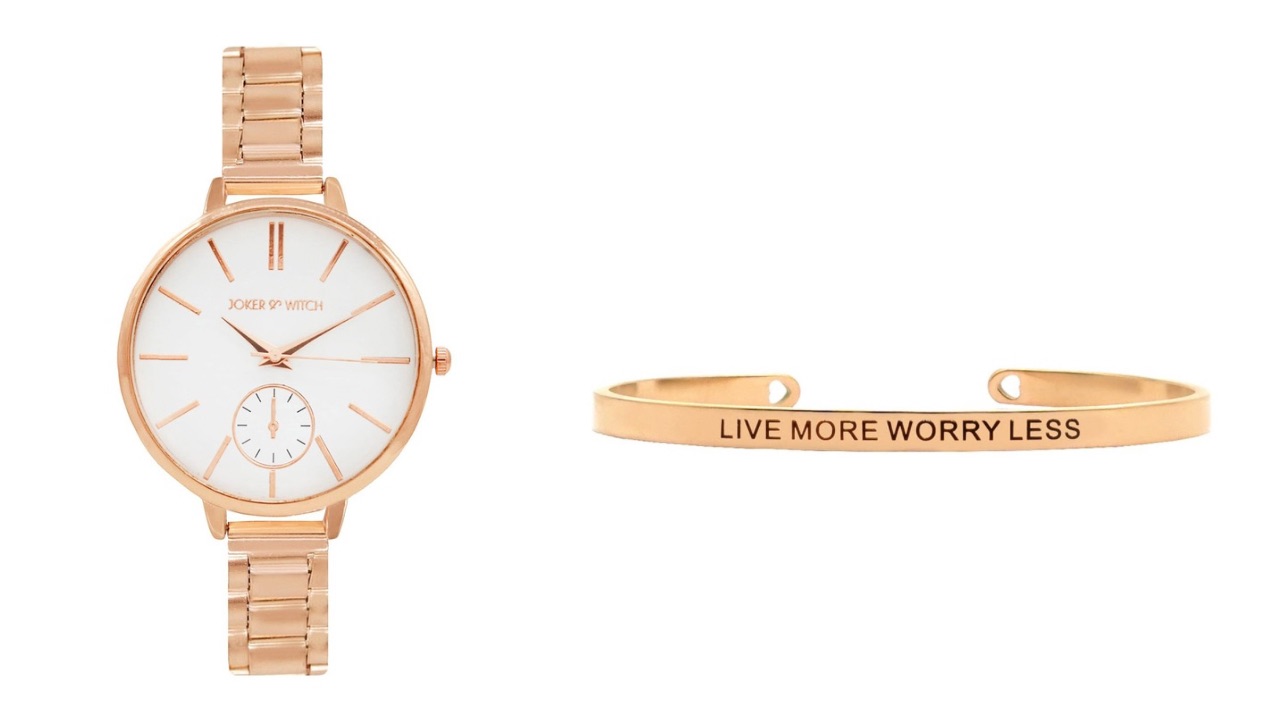 JOKER & WITCH Women Celeste Watch & Bracelet Set JWBS509 JOKER & WITCH Women Celeste joker & witch Watch; Bracelet Set JWBS509