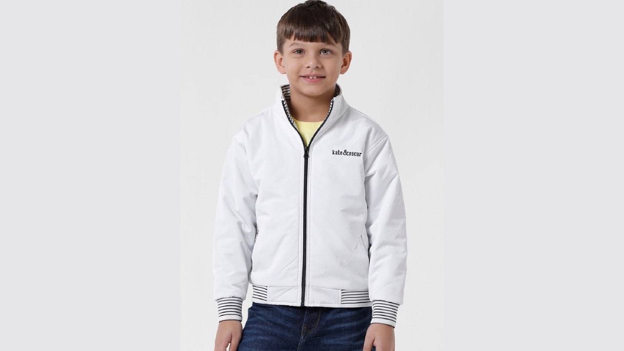 KATE & OSCAR Boys Windcheater Bomber Jacket