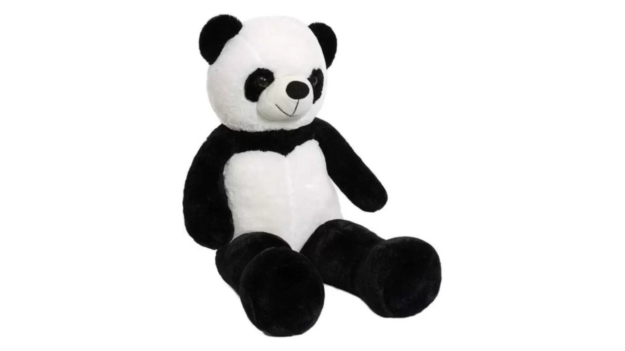 Kiddietown 4 Feet Panda Long Beautiful Spongy Teddy Bear