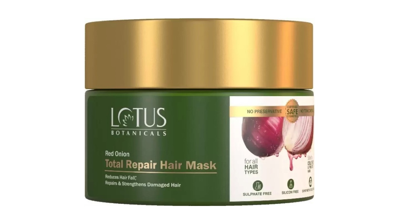 Lotus Botanicals Red Onion Total Repair Hair Mask