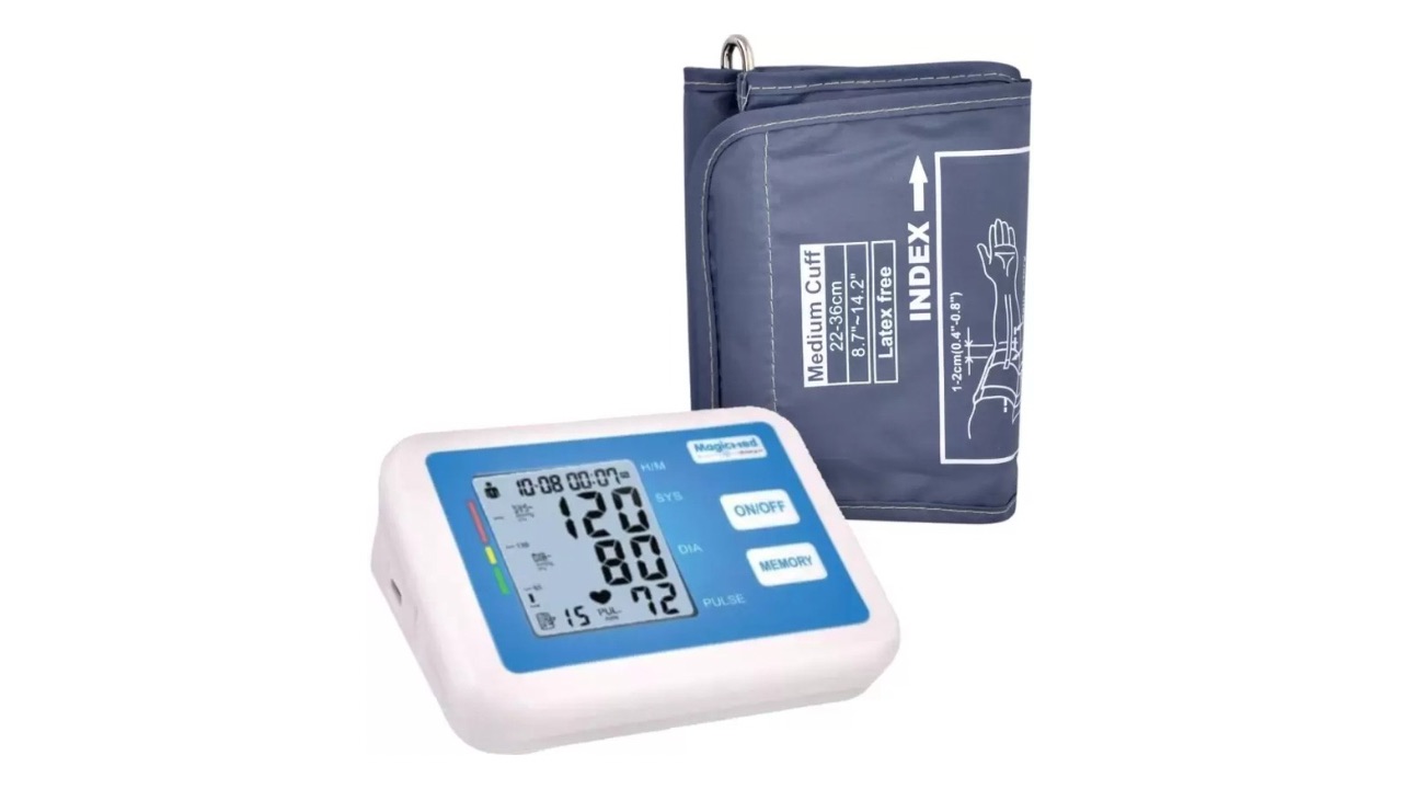 MagicMed BP-01 Automatic Digital BP Monitor – Compact and Efficient