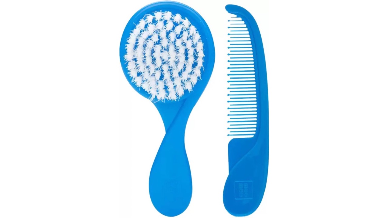 MeeMee Soft Bristled Comb & Brush Set