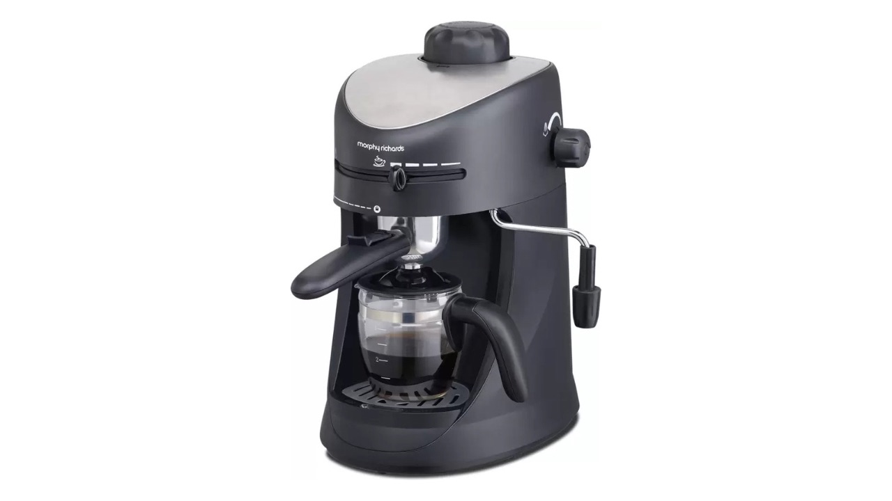 Morphy Richards Europa Espresso and Cappuccino Coffee Maker