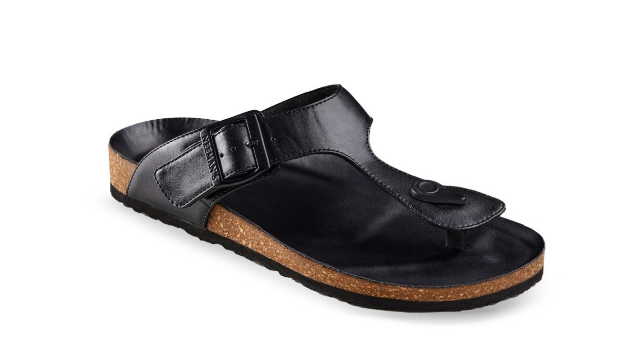 NEEMANS Men Buckled Comfort Sandals