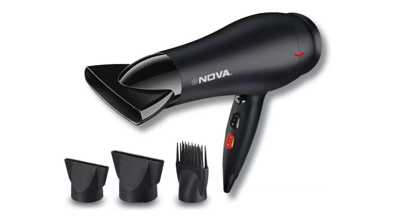 NOVA NHP 8215 Hair Dryer (1800 W, Black)