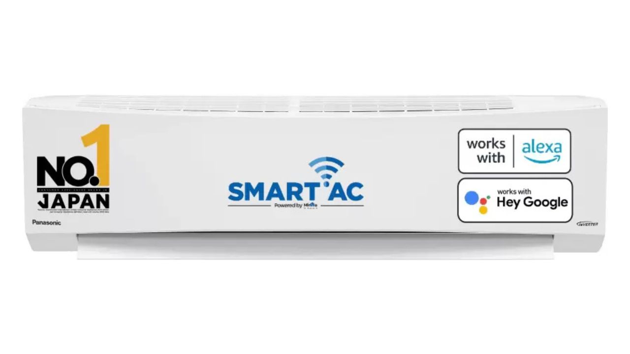 Panasonic 7 in 1 Convertible with True AI Mode 1.5 Ton 3 Star Split Inverter AC with Wi-fi Connect (CS-SU18ZKYWT:CU-SU18ZKYWT, Copper Condenser)