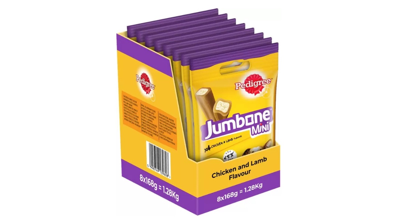 Pedigree Jumbone Mini Chicken and Lamb Dog Treat