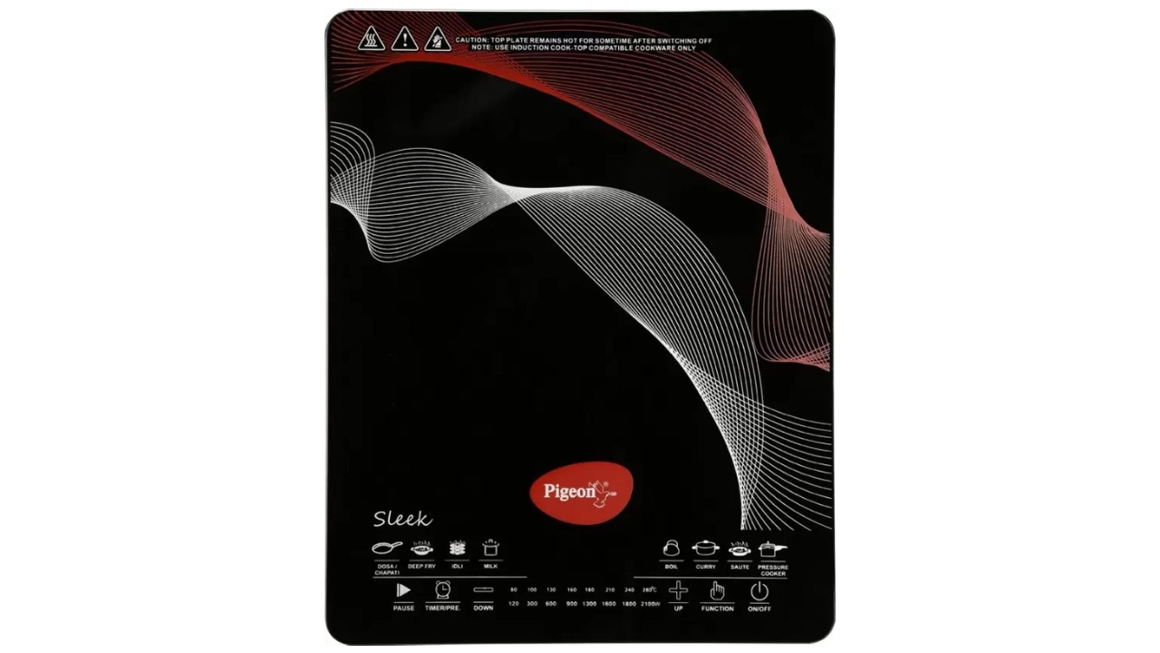 Pigeon 2100-Watt Induction Cooktop (Touch Panel)