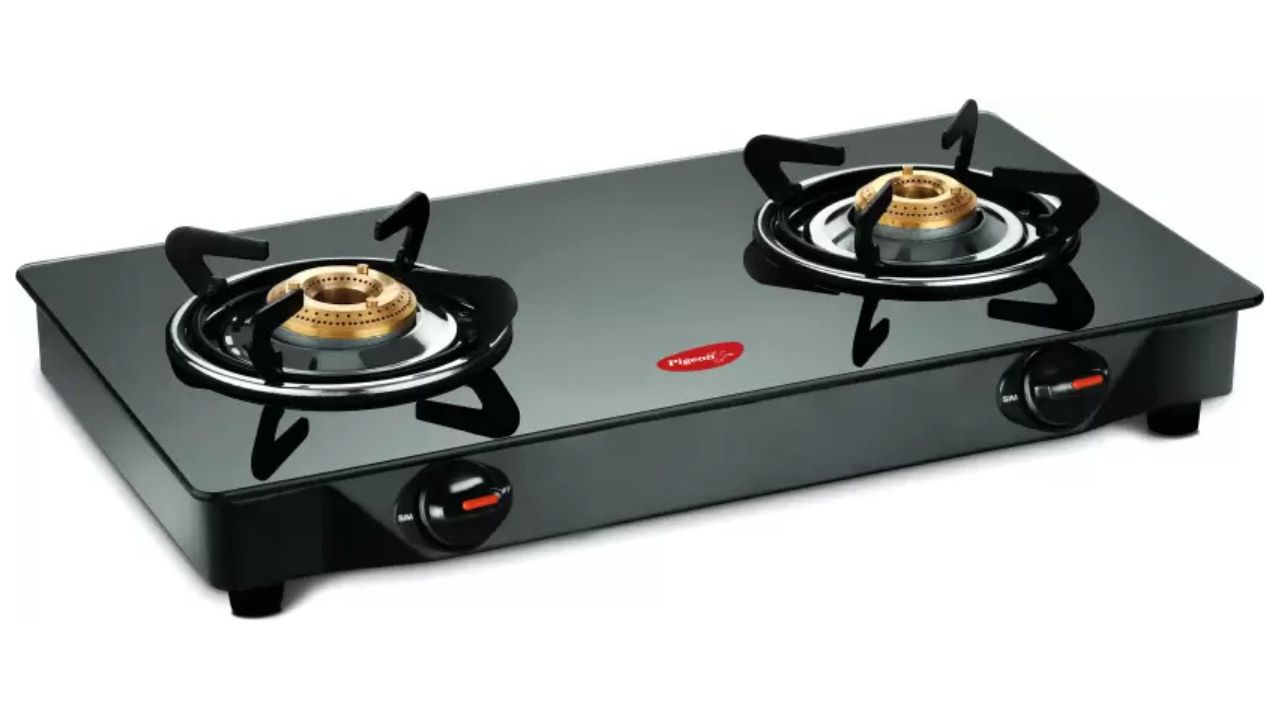 Pigeon Brunet Glass Manual Gas Stove